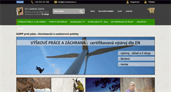 Desktop Screenshot of lezeckavystroj.cz